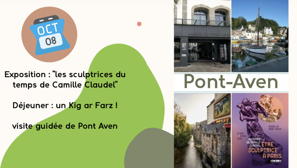 Sortie à Pont-Aven